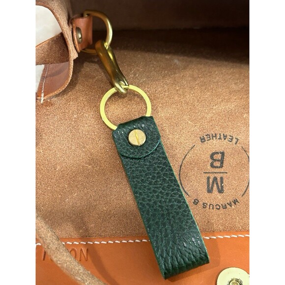 Marcus B Leather Handbag Women's Color Saddle Crossbody Strap “ KAM NO. 01” - Picture 8 of 12